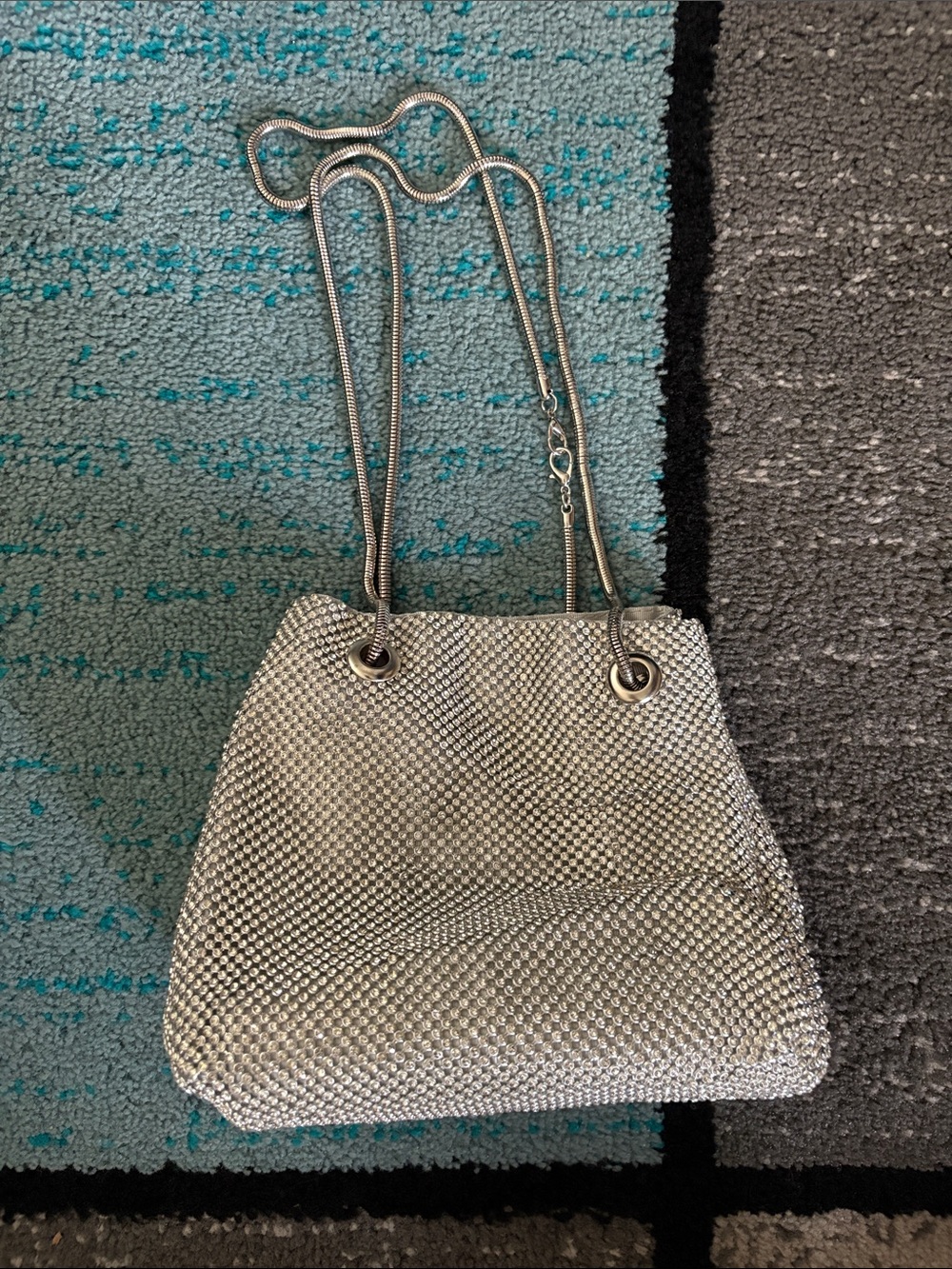 Silver Dressy Small Purse